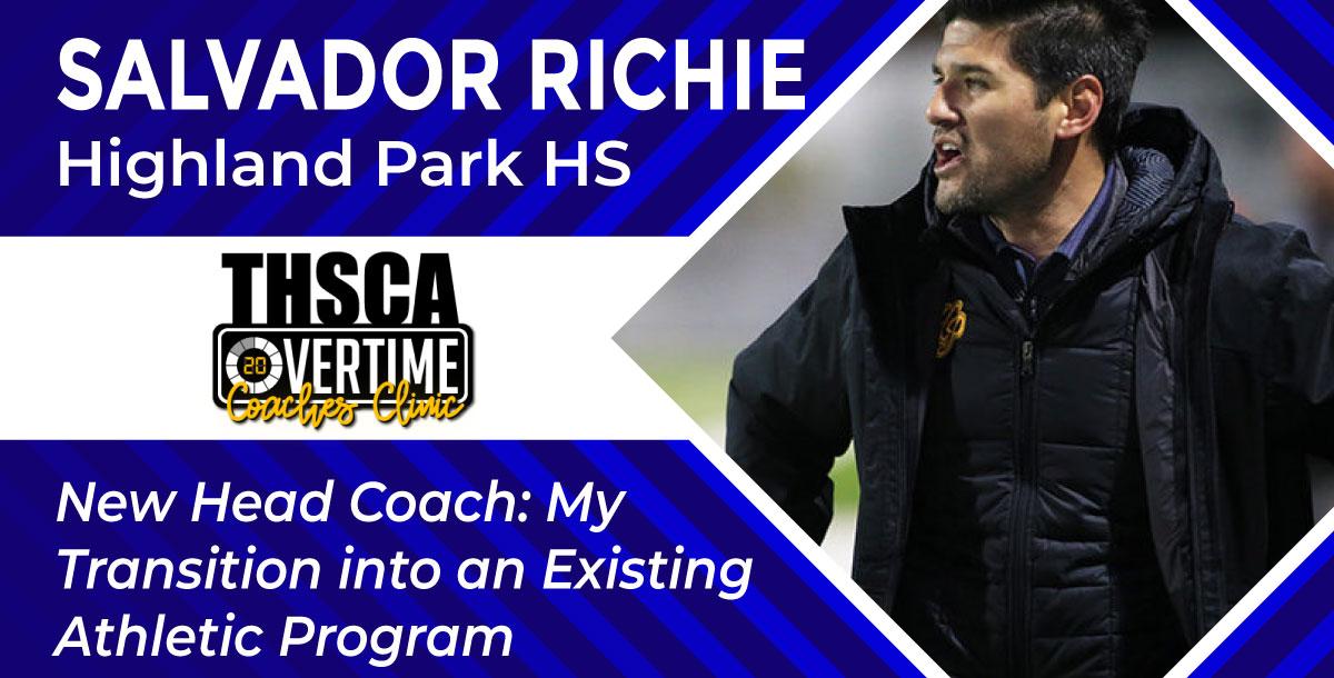 New Head Coach: My Transition into an Existing Athletic Program New Head Coach: My Transition into an Existing Athletic Program