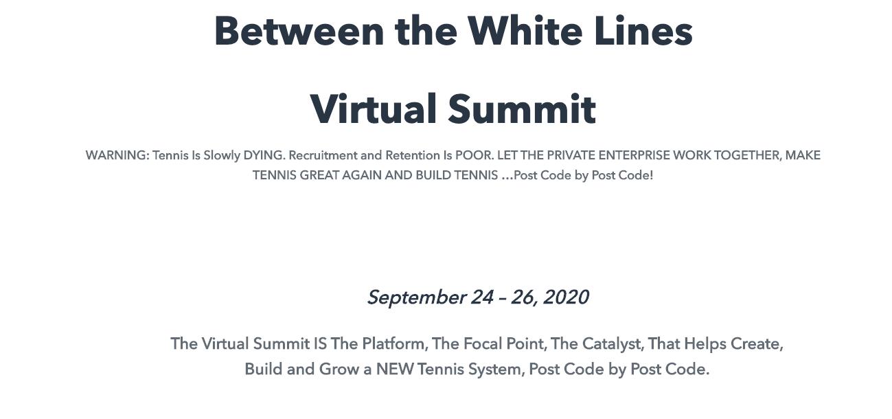 Between The White Lines Virtual Summit Between The White Lines Virtual Summit