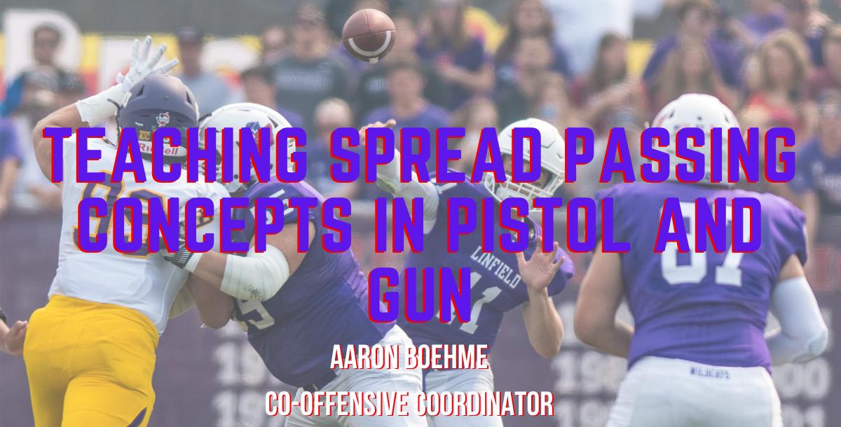 Teaching Spread Passing Concepts in Pistol and Gun Teaching Spread Passing Concepts in Pistol and Gun