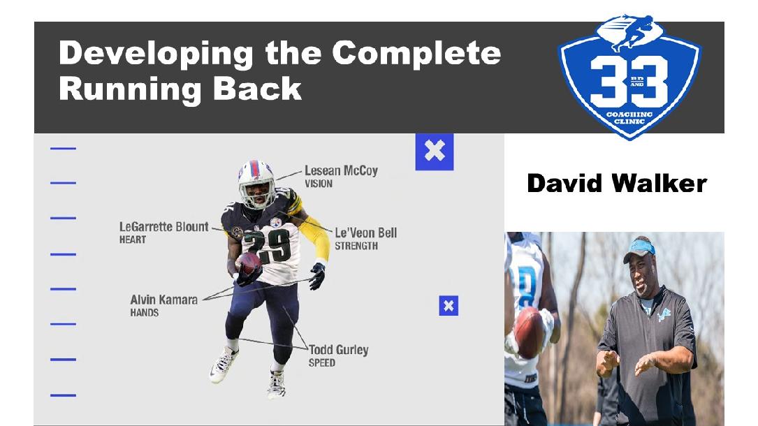 Developing the Complete Running Back Developing the Complete Running Back