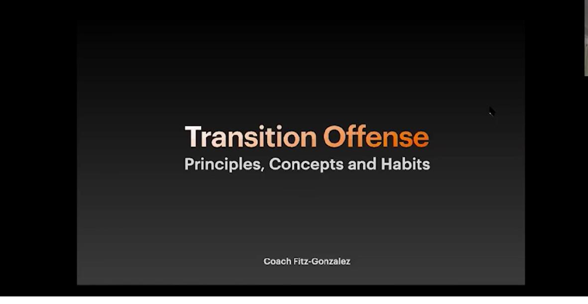 Transition Offense Concepts Transition Offense Concepts