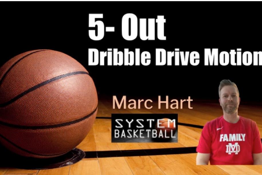 Marc Hart - 5 Out Dribble Drive Motion Offense Marc Hart - 5 Out Dribble Drive Motion Offense