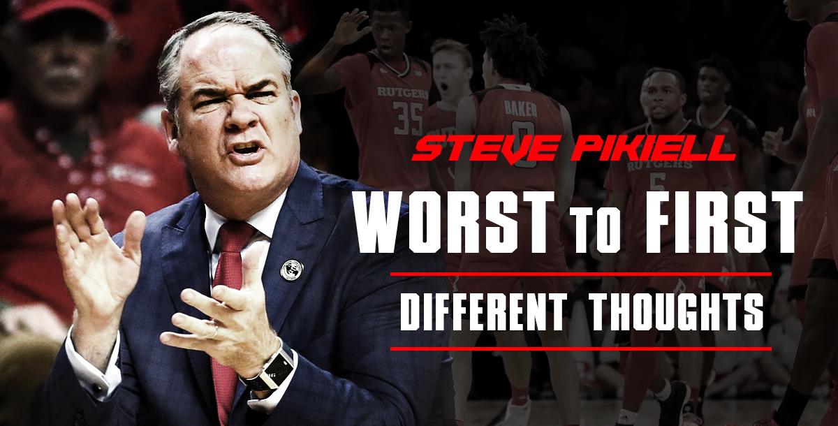Worst to First - Different Thoughts Worst to First - Different Thoughts