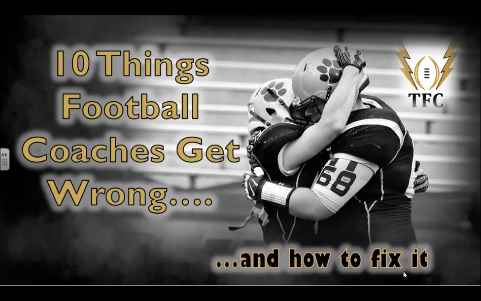 Ten Things Football Coaches Get Wrong Coaching Speed and How to Fix It Ten Things Football Coaches Get Wrong Coaching Speed and How to Fix It