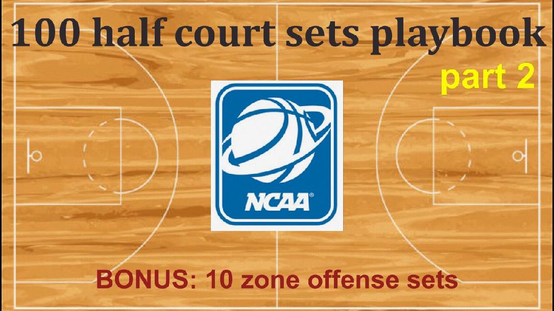 100 NCAA half court sets PART 2 100 NCAA half court sets PART 2
