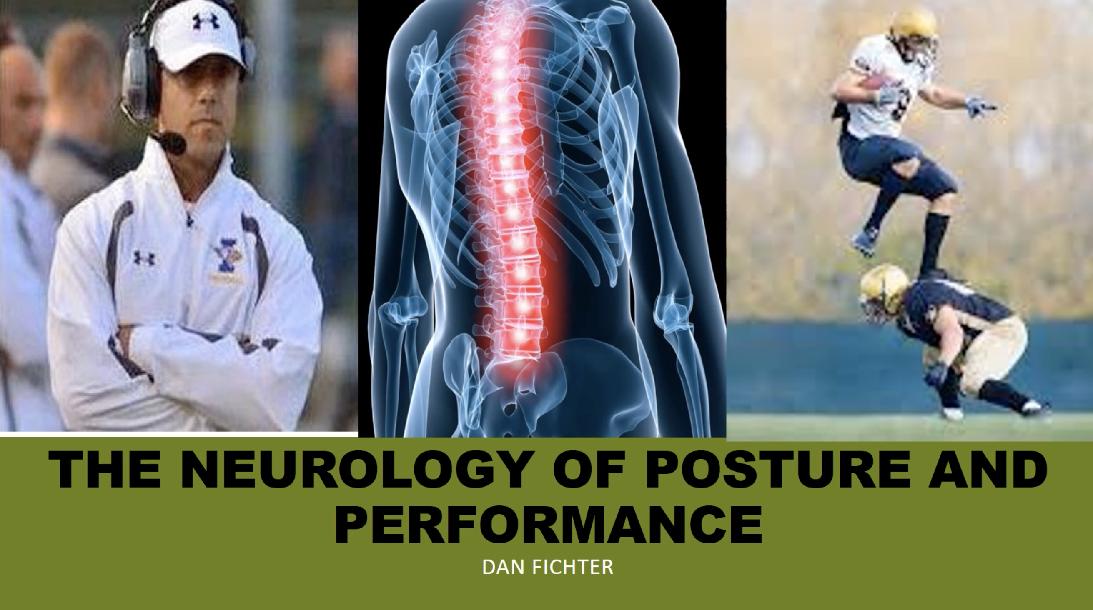 The Neurology of Posture & Performance - Dan Fichter The Neurology of Posture & Performance - Dan Fichter