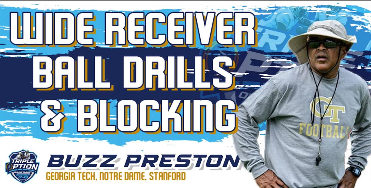 WR Blocking & Run Drills WR Blocking & Run Drills