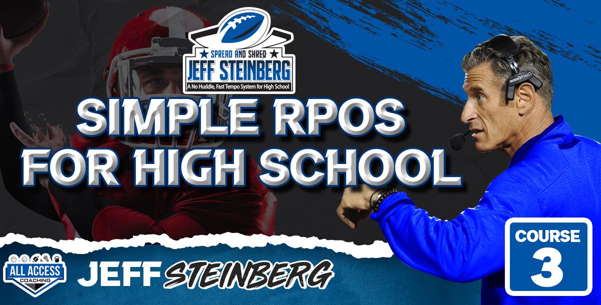 Spread and Shred: Simple RPOs for High School Spread and Shred: Simple RPOs for High School