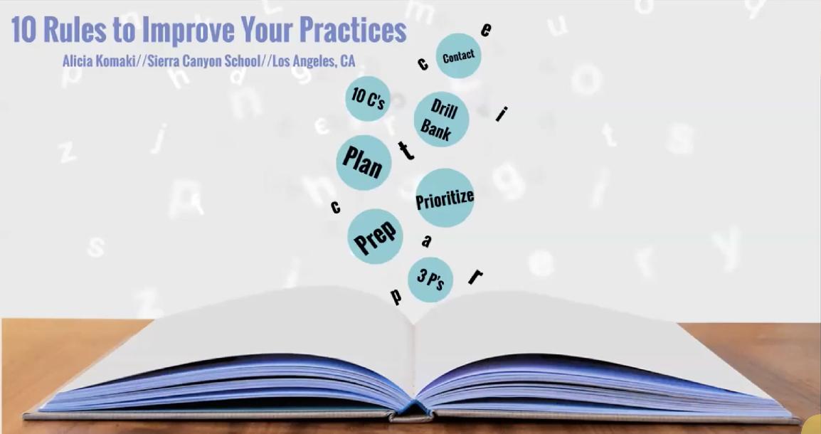 10 Rules to Improve Your Practices 10 Rules to Improve Your Practices