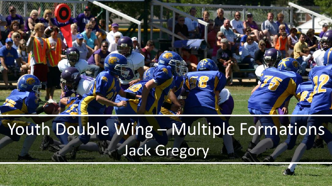 Youth Double Wing - Multiple Formations Youth Double Wing - Multiple Formations