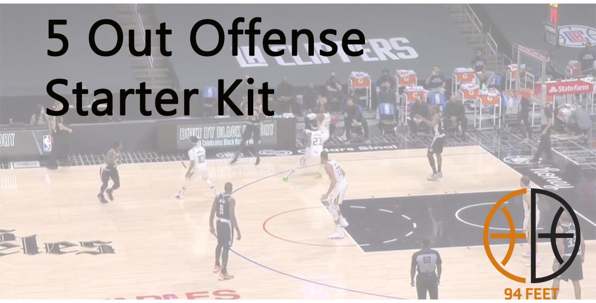 NBA 5 Out Offense Starter Kit NBA 5 Out Offense Starter Kit