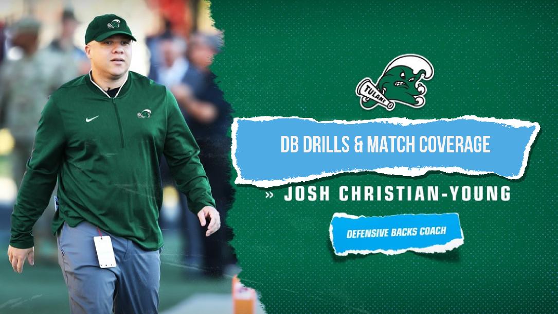 Josh Christian-Young - DB Drills & Match Coverage Josh Christian-Young - DB Drills & Match Coverage