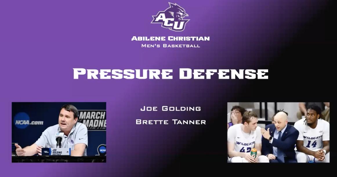 Joe Golding/ Brette Tanner - ACU Pressure Defense Joe Golding/ Brette Tanner - ACU Pressure Defense