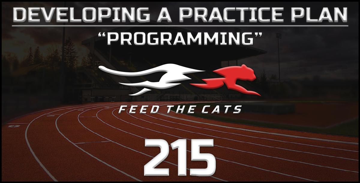 Feed The Cats: Developing a Practice Plan - Programming Feed The Cats: Developing a Practice Plan - Programming