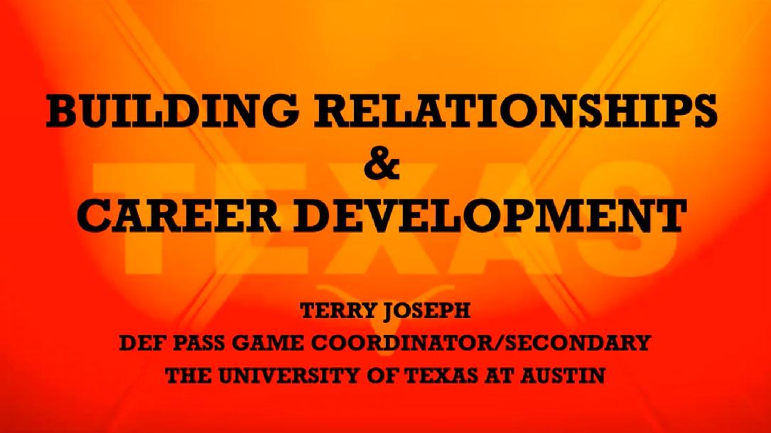 Developing Relationships with Your Players Developing Relationships with Your Players