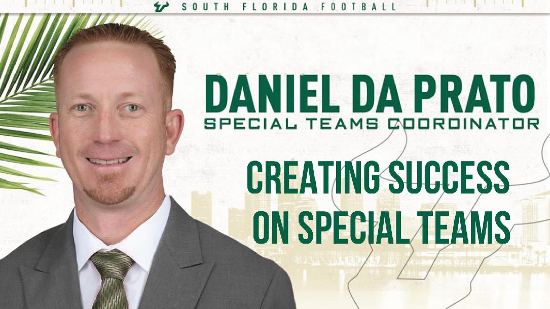 Dan DaPrato- Creating Success on Special Teams Dan DaPrato- Creating Success on Special Teams