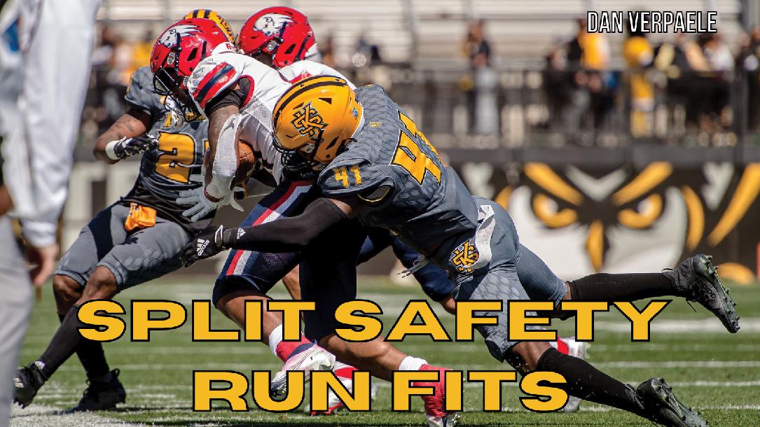 Dan Verpaele, Kennesaw State - Split Safety Run Fits Dan Verpaele, Kennesaw State - Split Safety Run Fits