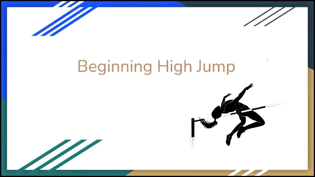 Beginning High Jump Beginning High Jump
