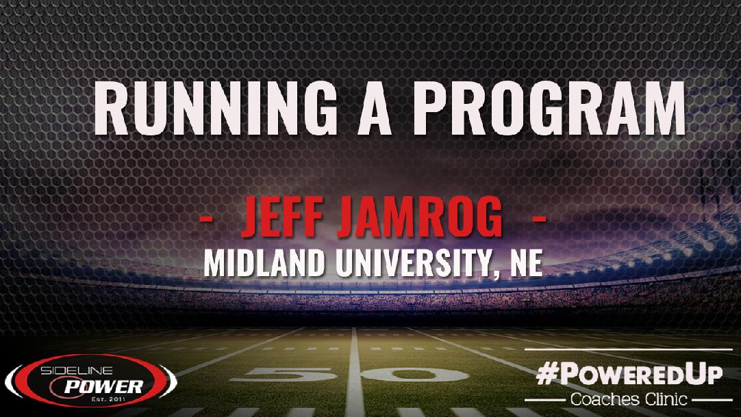 Jeff Jamrog - Running a Program Jeff Jamrog - Running a Program
