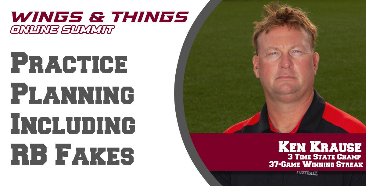 Effective In-Season Practice Planning, Including Incredible RB Fakes