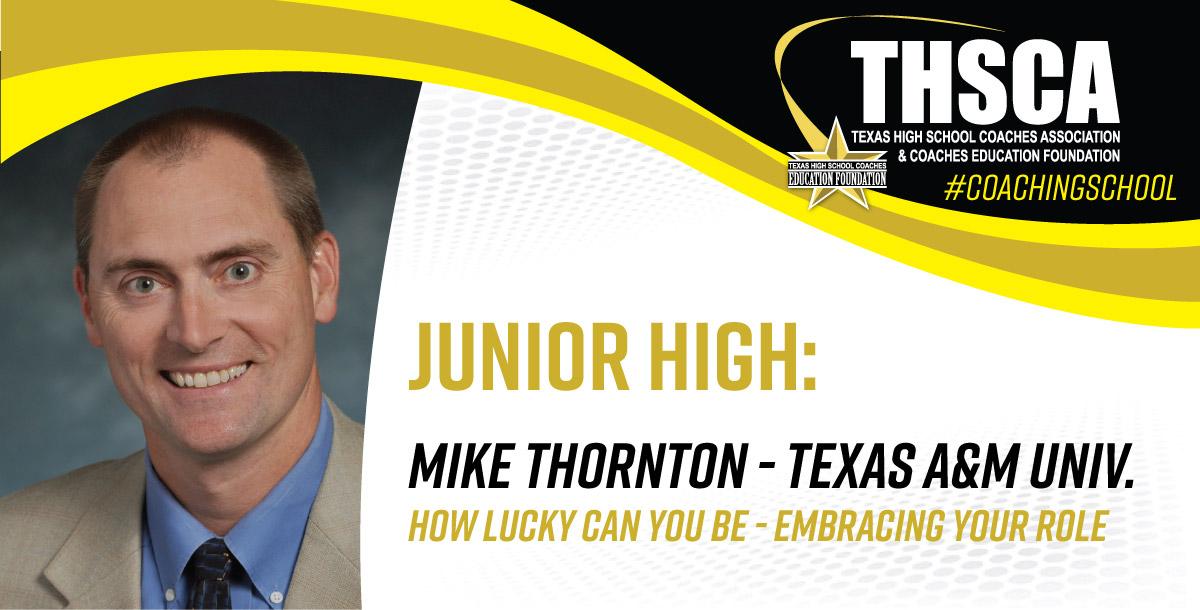 How Lucky Can You Be - Mike Thornton, Texas A&M Univ. How Lucky Can You Be - Mike Thornton, Texas A&M Univ.