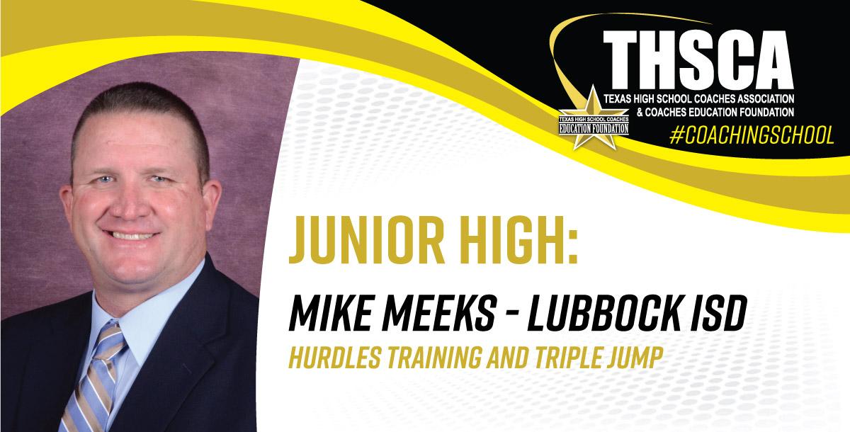 Hurdles Training and Triple Jump - Mike Meeks, Lubbock ISD Hurdles Training and Triple Jump - Mike Meeks, Lubbock ISD