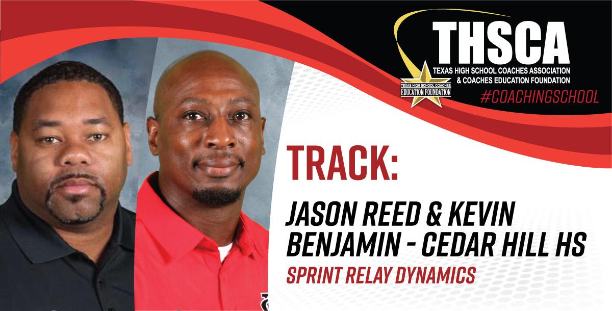 Sprint Relay Dynamics - Jason Reed & Kevin Benjamin - Cedar Hill HS Sprint Relay Dynamics - Jason Reed & Kevin Benjamin - Cedar Hill HS
