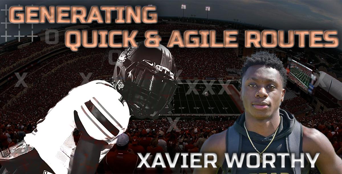 Generating Quick & Agile Routes with Xavier Worthy Generating Quick & Agile Routes with Xavier Worthy