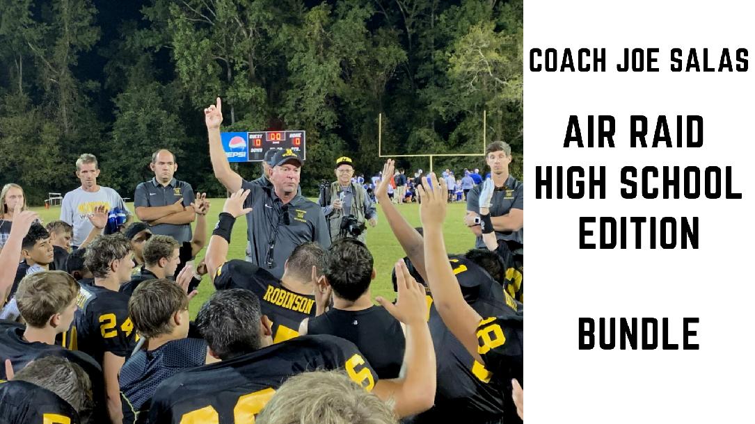 Coach Joe Salas - Air Raid High School Edition - Bundle Coach Joe Salas - Air Raid High School Edition - Bundle