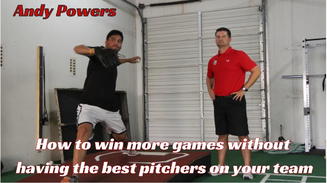 How to win more games without having the best pitchers on your team How to win more games without having the best pitchers on your team
