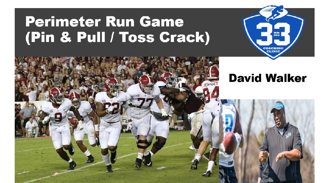 Perimeter Run Game (Pin & Pull / Toss Crack) Perimeter Run Game (Pin & Pull / Toss Crack)