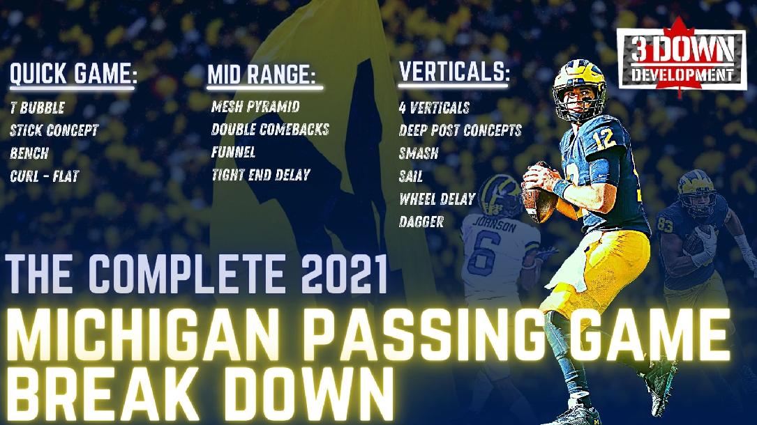 The Complete guide to the 2021 Michigan Passing Game The Complete guide to the 2021 Michigan Passing Game