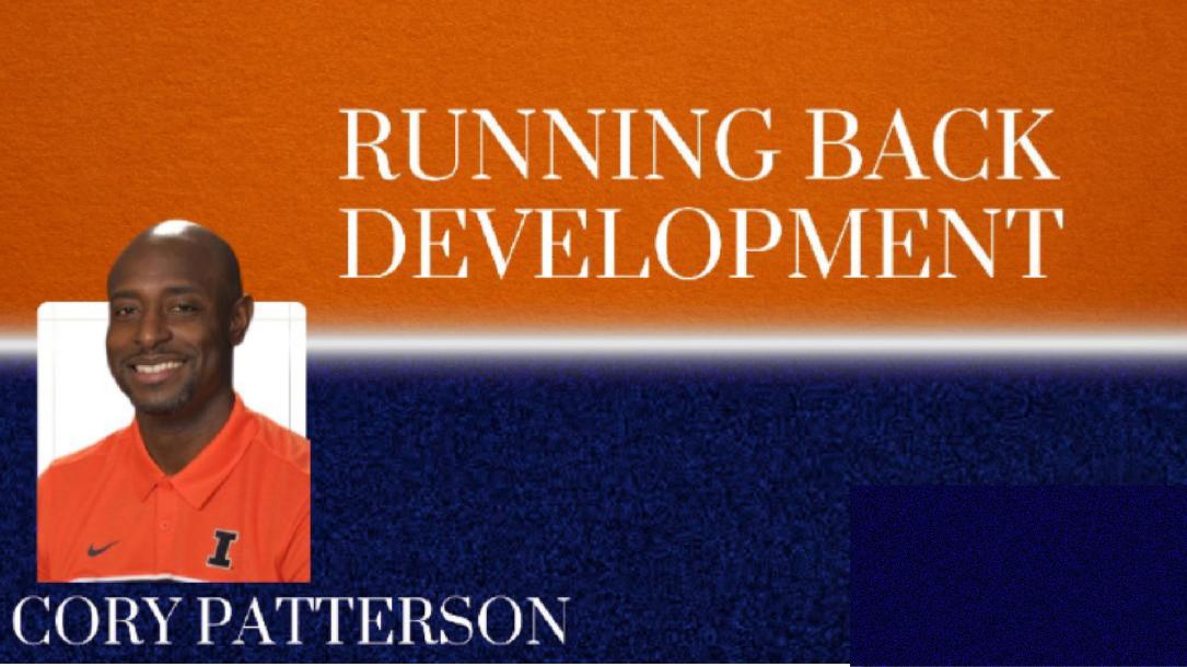 Running Back Development with Cory Patterson Running Back Development with Cory Patterson