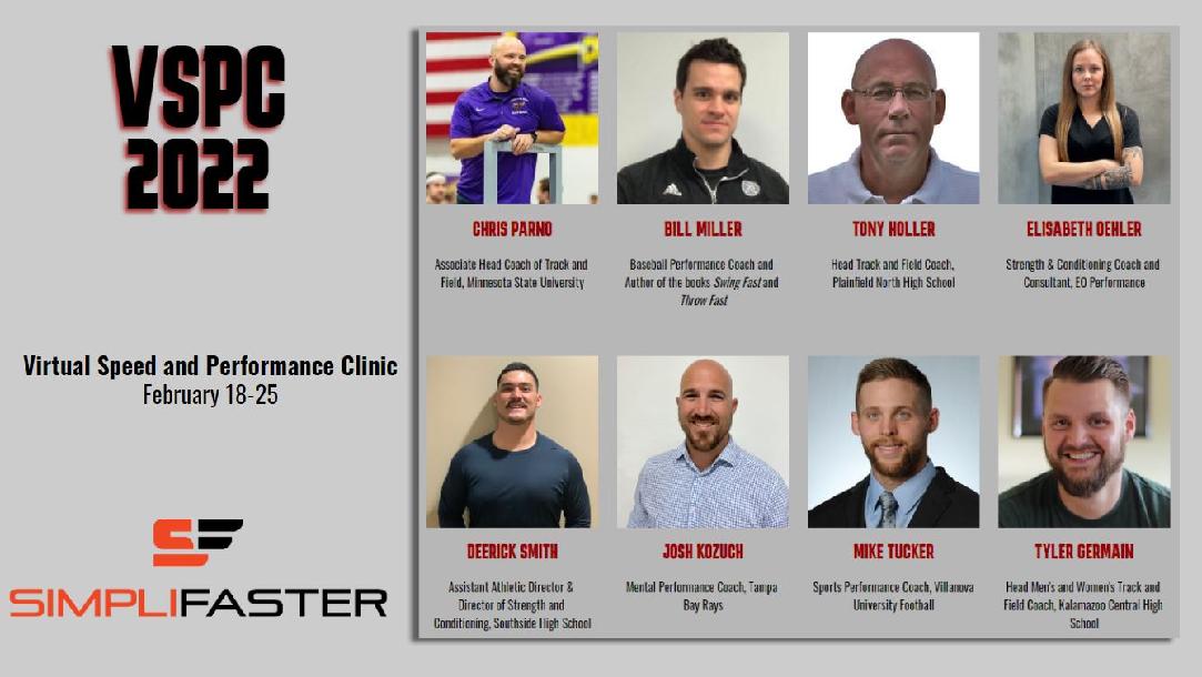 Virtual Speed and Performance Clinic 2022 Virtual Speed and Performance Clinic 2022