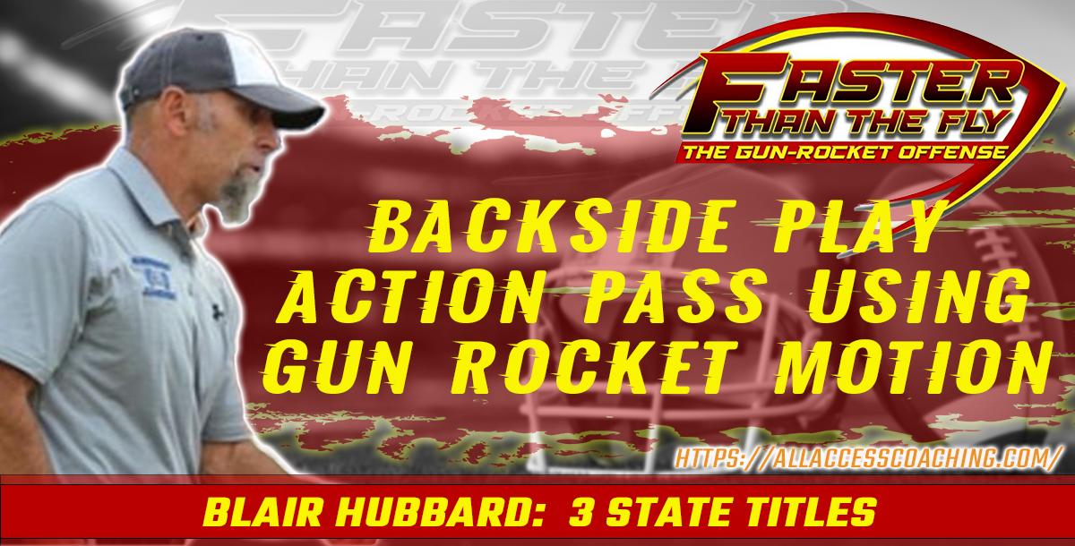 Backside Play Action Pass using Gun Rocket Motion Backside Play Action Pass using Gun Rocket Motion