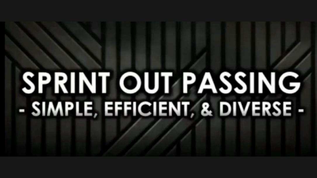 Matt Drinkall- Sprint Out Passing: Move the Pocket for Success Matt Drinkall- Sprint Out Passing: Move the Pocket for Success