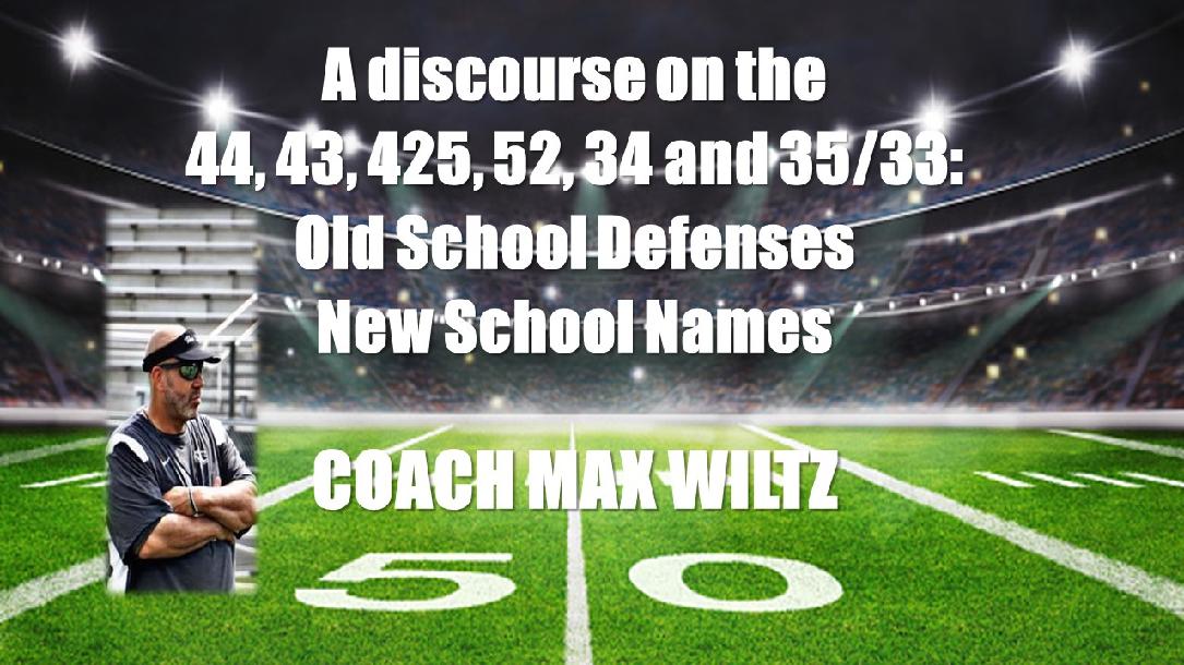 Discourse on Defense: Old School Defenses, New School Names Discourse on Defense: Old School Defenses, New School Names