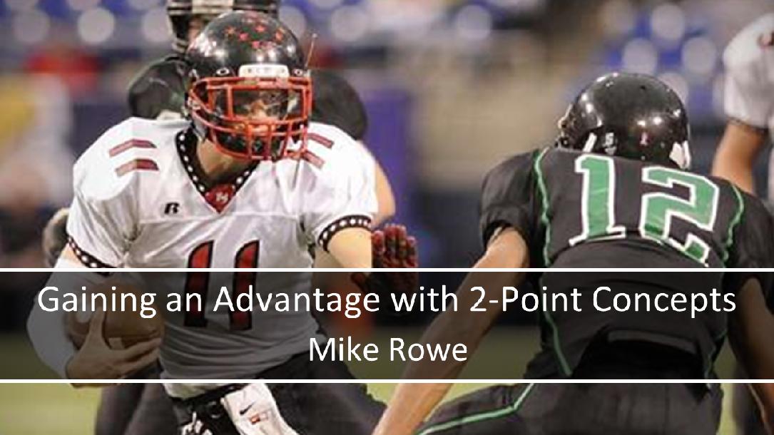 Gaining an Advantage with 2-Point Concepts Gaining an Advantage with 2-Point Concepts