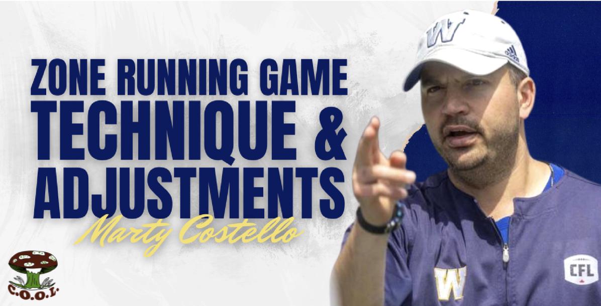 Marty Costello - Zone Running Game Technique and Adjustments Marty Costello - Zone Running Game Technique and Adjustments
