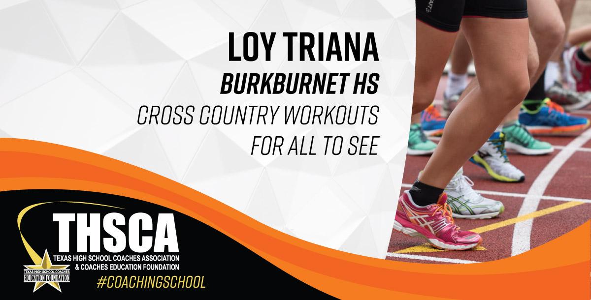 Loy Triana - Burkburnet HS - XC Workouts For All to See Loy Triana - Burkburnet HS - XC Workouts For All to See