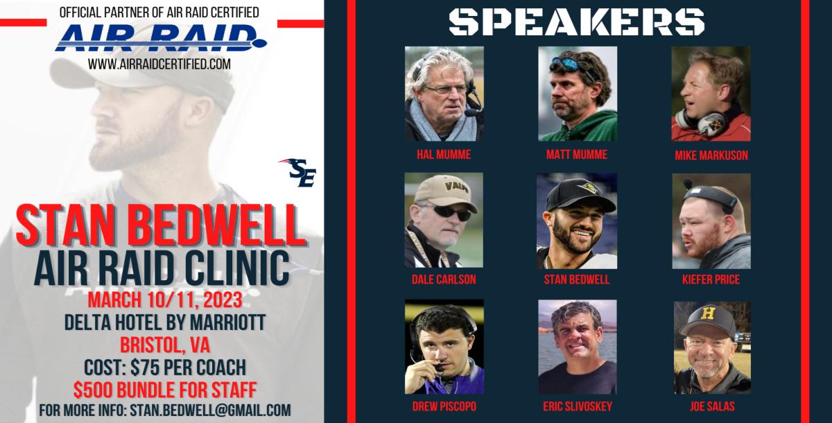 2023 Stan Bedwell Air Raid Clinic 2023 Stan Bedwell Air Raid Clinic