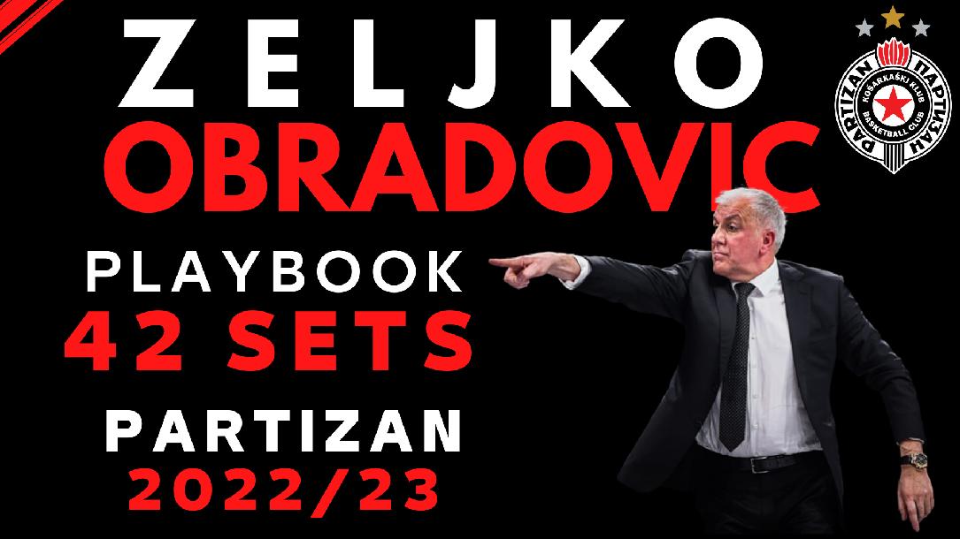42 sets by ZELJKO OBRADOVIC at Partizan (Euroleague 2022/2023)