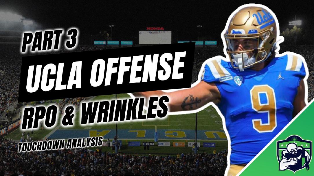 UCLA Offense: RPOs & Wrinkles UCLA Offense: RPOs & Wrinkles