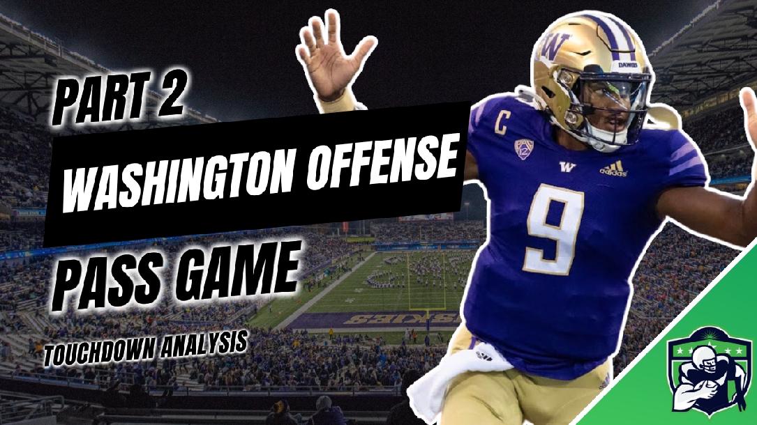 Washington Offense: Pass Game Washington Offense: Pass Game