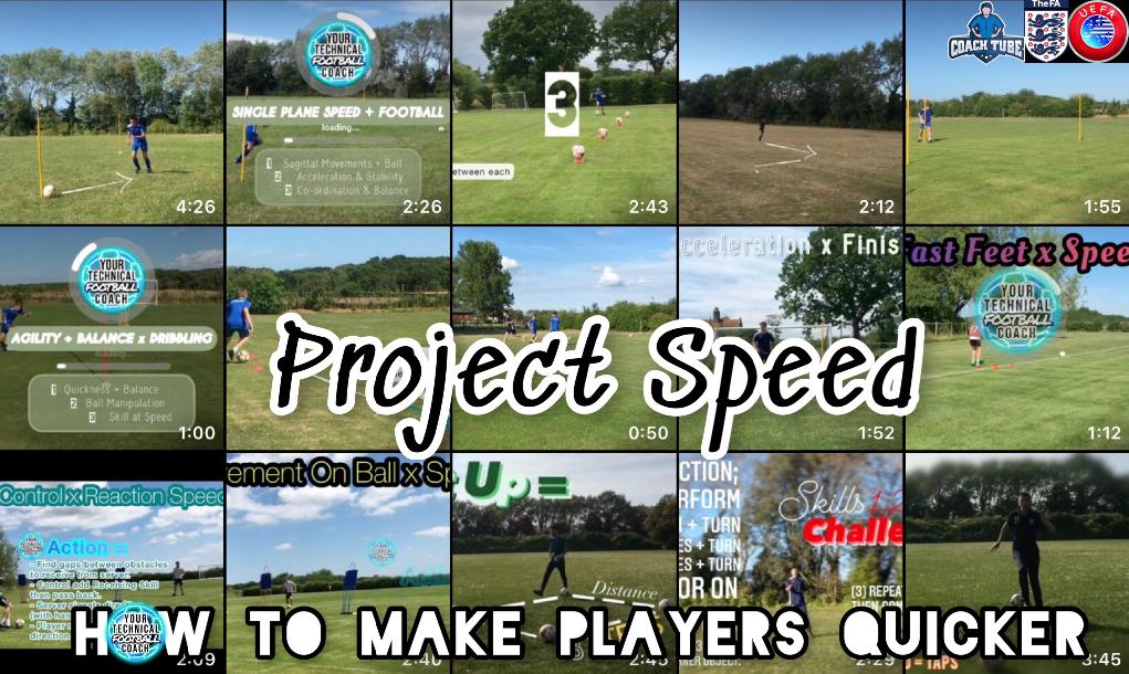 Project Speed - How to make players quicker for soccer Project Speed - How to make players quicker for soccer