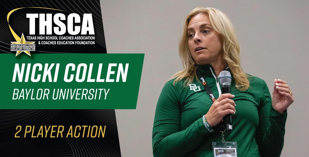 Nicki Collen - Baylor University - 2 Player Action Nicki Collen - Baylor University - 2 Player Action