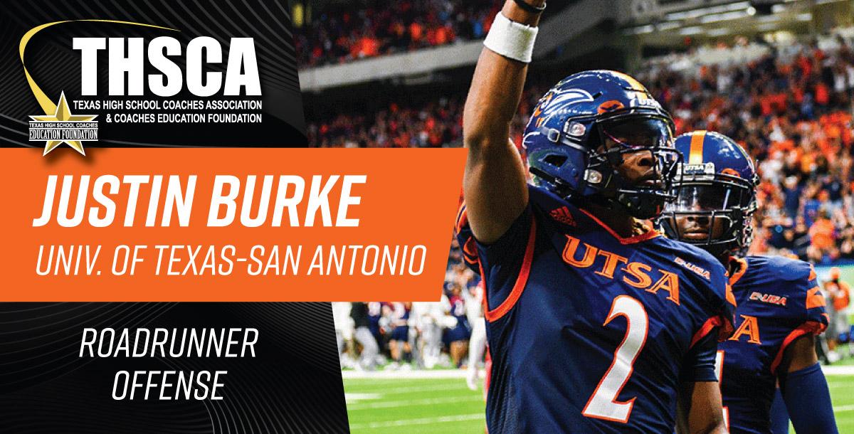 Justin Burke - UTSA - Roadrunner Game Planning - Personnel Organization Justin Burke - UTSA - Roadrunner Game Planning - Personnel Organization