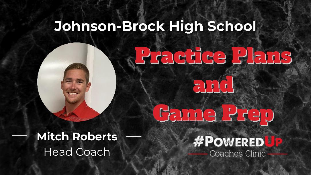 Mitch Roberts - Johnson-Brock High School Head Coach Mitch Roberts - Johnson-Brock High School Head Coach