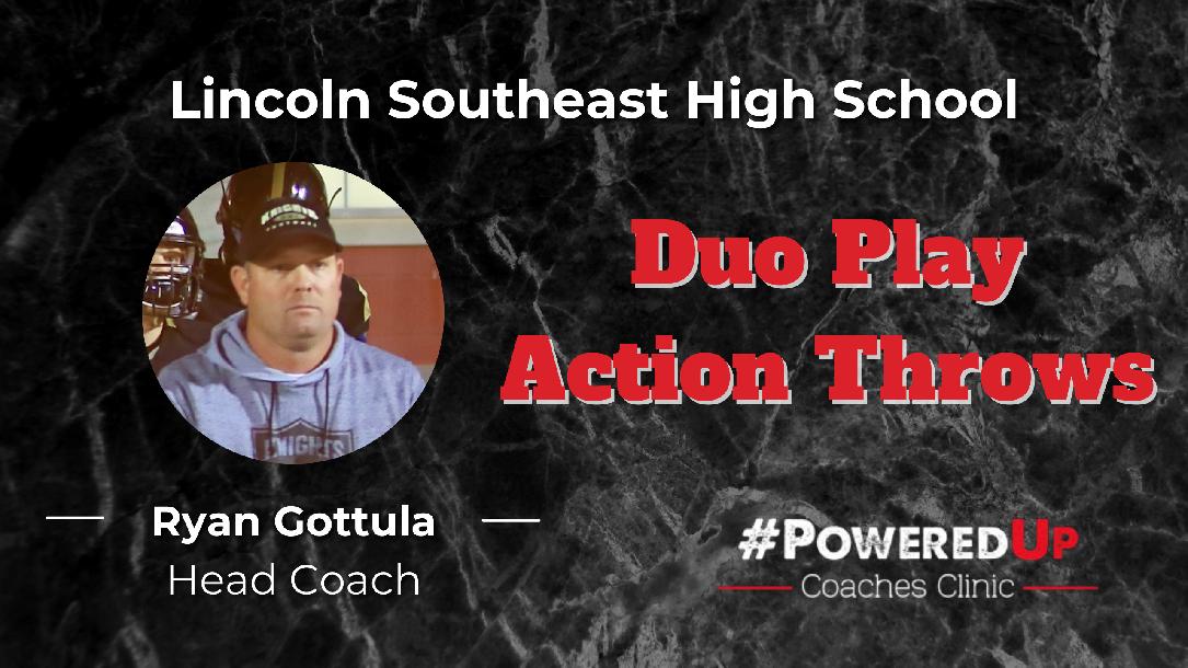 Ryan Gottula - Lincoln Southeast High School Head Coach Ryan Gottula - Lincoln Southeast High School Head Coach