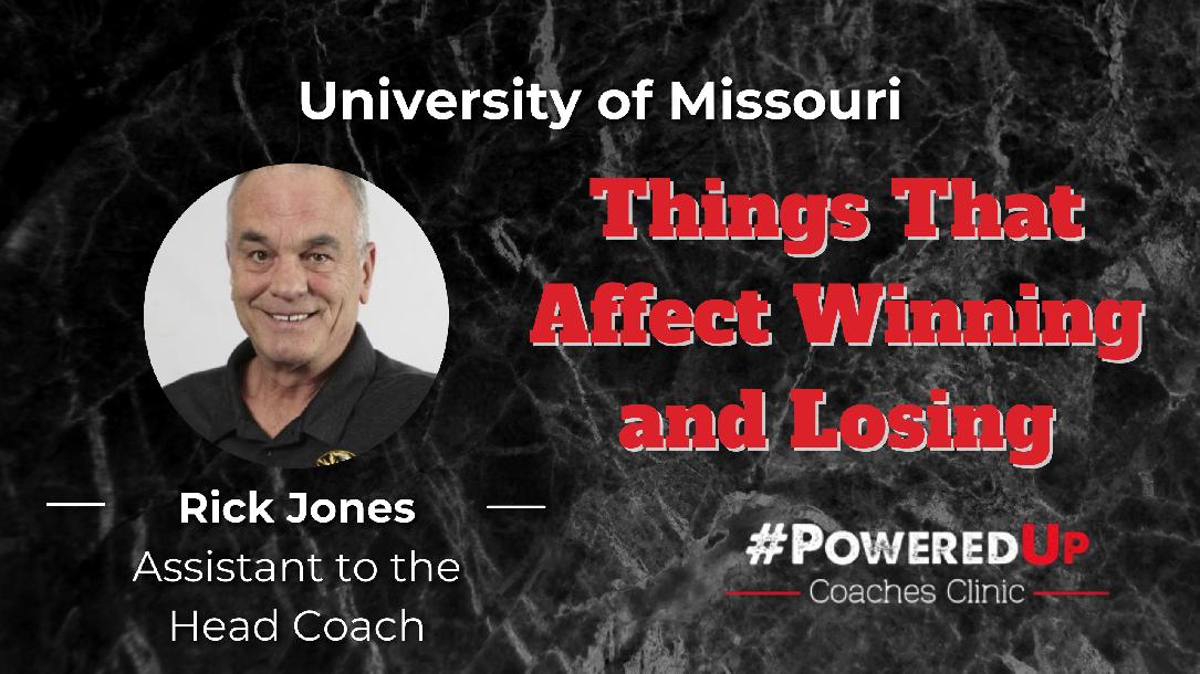 Rick Jones - University of Missouri Rick Jones - University of Missouri